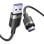 USB-Kabel Vention CTOBF 1 m USB-A auf USB-C 2.0 480 Mbps Schwarz
