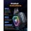 Auriculares ONIKUMA GT806 inalámbricos Bluetooth 5.4 gaming RGB negros