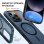 Funda para móvil Torras Guardian-Mag Cover case Noir compatible iPhone 16 Plus