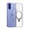 Funda para móvil Torras Ostand Spin Cover Transparente con anillo soporte para iPhone 16