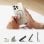 Funda para móvil Torras Ostand Spin Cover Transparente con anillo soporte para iPhone 16