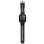 Amazfit Bip Max GPS Bluetooth 2,07" Plata Correa Negra S/M Pulsómetro Monitor Sueño