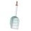 Pala para recoger excrementos de gato Cheerble PRC0621 Giro 360° Cian y Blanco