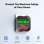 Testador de enchufe europeo Autrucker HT107D Pantalla LCD Prueba RCD 30mA