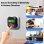 Testador de enchufe europeo Autrucker HT107D Pantalla LCD Prueba RCD 30mA