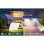 Luz Solar Exterior 360° Autrucker con Sensor de Movimiento y Mando IP65