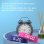 Bracciale attività Autrucker Blu USB Contapassi Calorie Sonno Sveglia