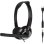 Auriculares Hamlet HHEADMUS-CJ con cable USB-C y jack, para oficina y call center, negros