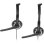 Auriculares Hamlet HHEADMUS-CJ con cable USB-C y jack, para oficina y call center, negros