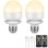 LED-Leuchtmittel Wiederaufladbar Autrucker E27 7W Magnetisch mit Fernbedienung 3 Farbtemperaturen