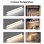 Luce LED Autrucker Pack 3, 40cm, Ricaricabile USB, 3 Livelli di Luminosità, Magnetica
