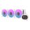 Refrigerazione Liquida darkFlash DH360D 360mm 3 Ventole RGB Display