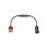 Cable de Carga DJI Power 12V para Coche CP.DY.00000049.03 Negro/Naranja