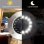 Luces Solares Empotrables de Suelo Autrucker 12 LED IP65 Paquete de 4 Blanco Cálido