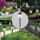Set de 5 Luces Solares de Suelo Autrucker Multicolor Impermeables IP65