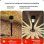Set de 5 Luces Solares de Suelo Autrucker Multicolor Impermeables IP65