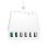 Cargador BlitzWolf BW-S15 6 Puertos USB 60W Quick Charge 3.0 Blanco