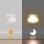Pack 2 Luces Nocturnas LED Nube con Sensor de Luz Autrucker