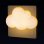 Pack 2 Luces Nocturnas LED Nube con Sensor de Luz Autrucker