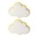 Pack de 2 Luces Nocturnas LED Nube con Sensor de Luz, diseño compacto, Autrucker