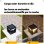 Farola Solare Autrucker Esterno Stile Moderno Resistente all'Acqua