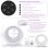 Lampada da tavolo LED tattile Autrucker RGB regolabile con telecomando