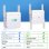 Extensor WiFi Genérico AC1200 2,4 GHz 300 Mbps Montaje Pared 2 Antenas