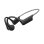 Auriculares Genéricos inalámbricos Bluetooth 5.4 conducción ósea IP66 para deporte negro