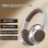 Auriculares Genéricos inalámbricos Bluetooth 5.3 con Cancelación de Ruido y Micrófono marrón