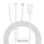 Cable USB Baseus Superior 3 en 1 1,5 m USB A a USB-C/Micro USB/Lightning