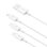 Cable USB Baseus Superior 3 en 1 1,5 m USB A a USB-C/Micro USB/Lightning