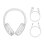 Auriculares Baseus Encok D02 Pro inalámbricos Bluetooth 5.3 con cable, cancelación de ruido, blancos