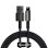 Cable USB a Lightning Baseus Tungsten 1 m Negro