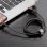 Cable USB a Lightning Baseus Cafule 0,5 m 2,4 A Negro y Rojo