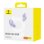 Auriculares Baseus Bowie WM01 sans fil Bluetooth 5.3 pour appels et musique violet