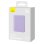 Powerbank Baseus Magnetic Mini 10000 mAh Cargador Inalámbrico 20 W Púrpura