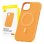 Funda para móvil Baseus Fauxther Cover PU cuero naranja magnética para iPhone 15 Plus