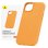 Funda para móvil Baseus Fauxther Cover PU cuir orange pour iPhone 15 Plus