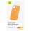 Funda para móvil Baseus Fauxther Cover PU cuir orange pour iPhone 15 Plus