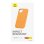 Funda para móvil Baseus Fauxther Cover PU cuir orange pour iPhone 15 Plus