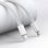 Cavo USB-C verso Lightning Baseus CATLGD-A02 2m Bianco
