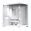 Carcasa PC Hiditec H3 PRO Midi Tower ATX Vidrio Templado Blanco Transparente
