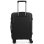 Dam Juego De 3 Maletas Trolley, En Material Ligero Pp Resistente A La Rotura. Cerradura Tsa Numérica, 4 Ruedas Dobles Giratorias 360°. 50x28x74,5 Cm. Color: Negro