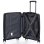 Dam Juego De 3 Maletas Trolley, En Material Ligero Pp Resistente A La Rotura. Cerradura Tsa Numérica, 4 Ruedas Dobles Giratorias 360°. 50x28x74,5 Cm. Color: Negro