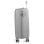 Valigia cabina Dam ABS leggero chiusura numerica 4 ruote 38x22x55 cm grigio chiaro