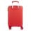 Dam Maleta De Cabina Trolley En Material Ligero De Abs De Alta Resistencia. Cerradura Numérica Y 4 Ruedas Dobles Extraíbles Y Giratorias 360°. 38x22x55 Cm. Color: Rojo