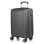 Kabinenkoffer Dam ABS schwarz Zahlenschloss 4 Rollen 38x22x55 cm