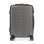 Kabinentrolley Dam ABS leicht robust Schuppen-Design 38x57x23 cm dunkelgrau