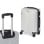 Dam Set De 3 Maletas Trolley De Abs, Ligeras Y Resistentes. Diseño Escamas. 49x76x30 Cm. Color: Gris