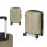 Kabinentrolley Hartschale ABS leicht robust Schuppen-Design grün 23x38x57 cm